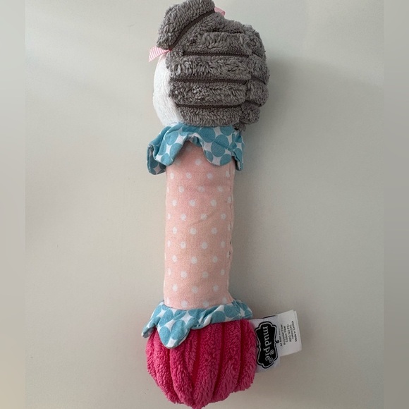 🌸Mud Pie Mouse Baby Rattle🌸 - Picture 2 of 3